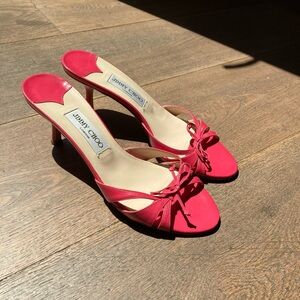 Jimmy Choo kitten heel mules